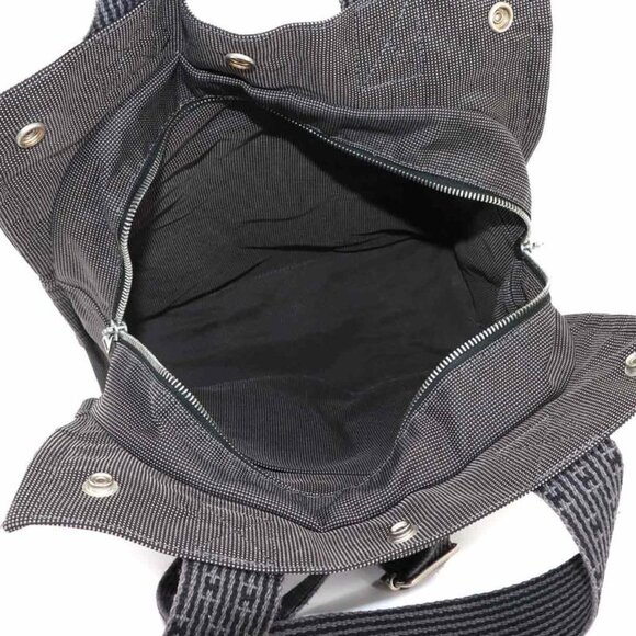Hermes Her Line Sac A Dos MM Backpack Backpack Canvas Gray Her Line A Dos PM main image 7